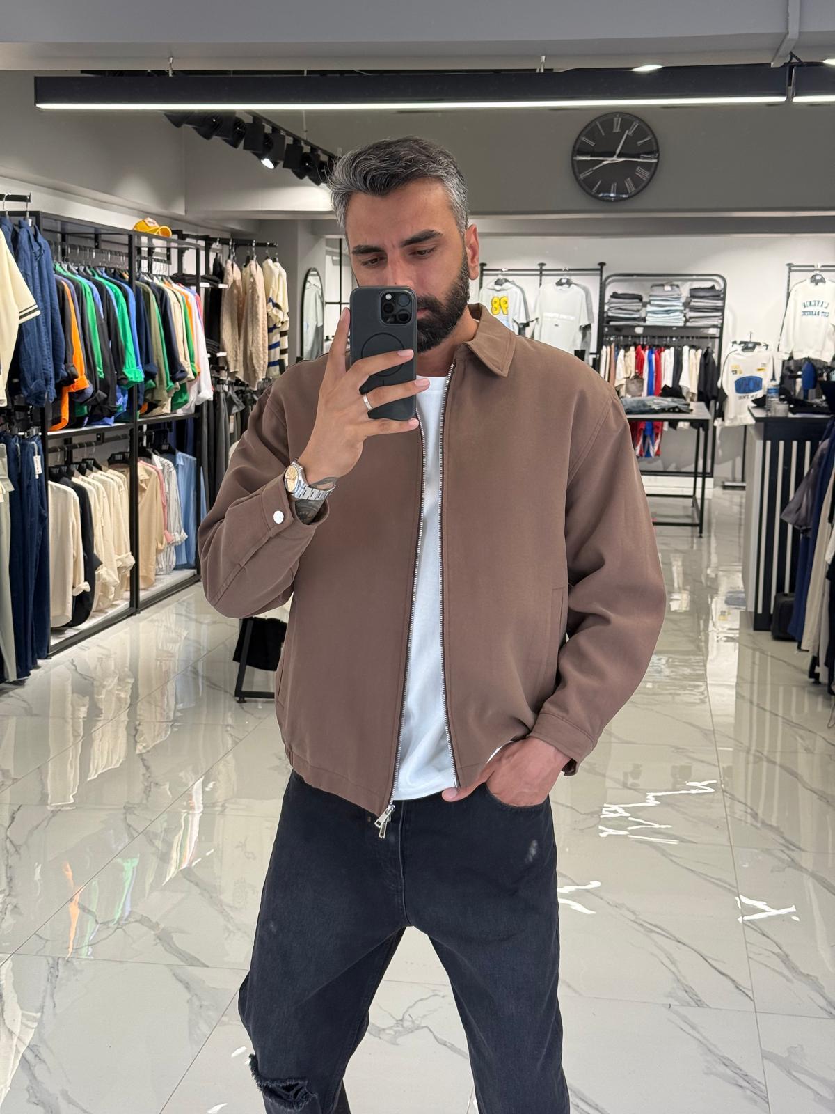 ZR Basic Ceket Kahve