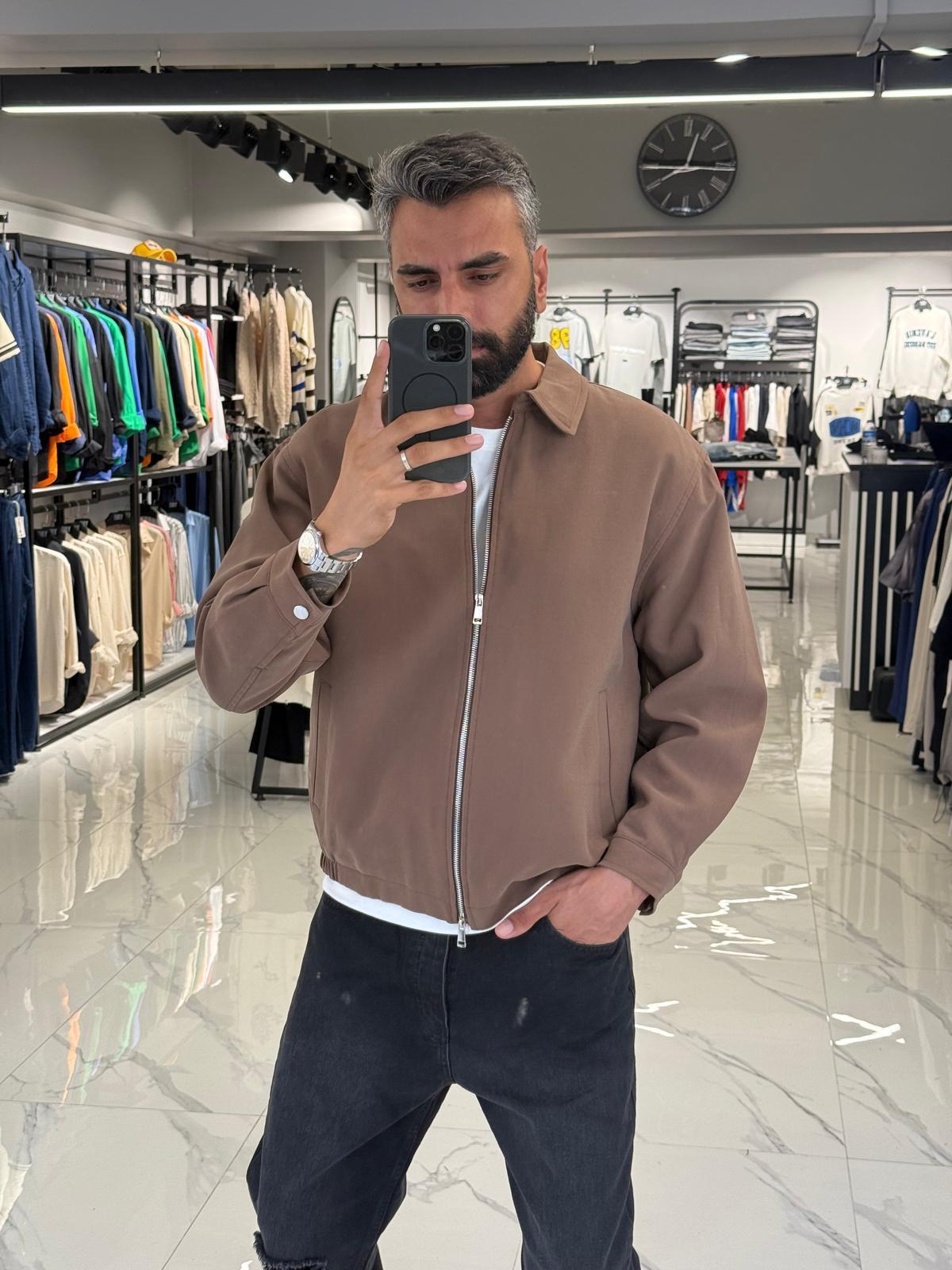 ZR Basic Ceket Kahve