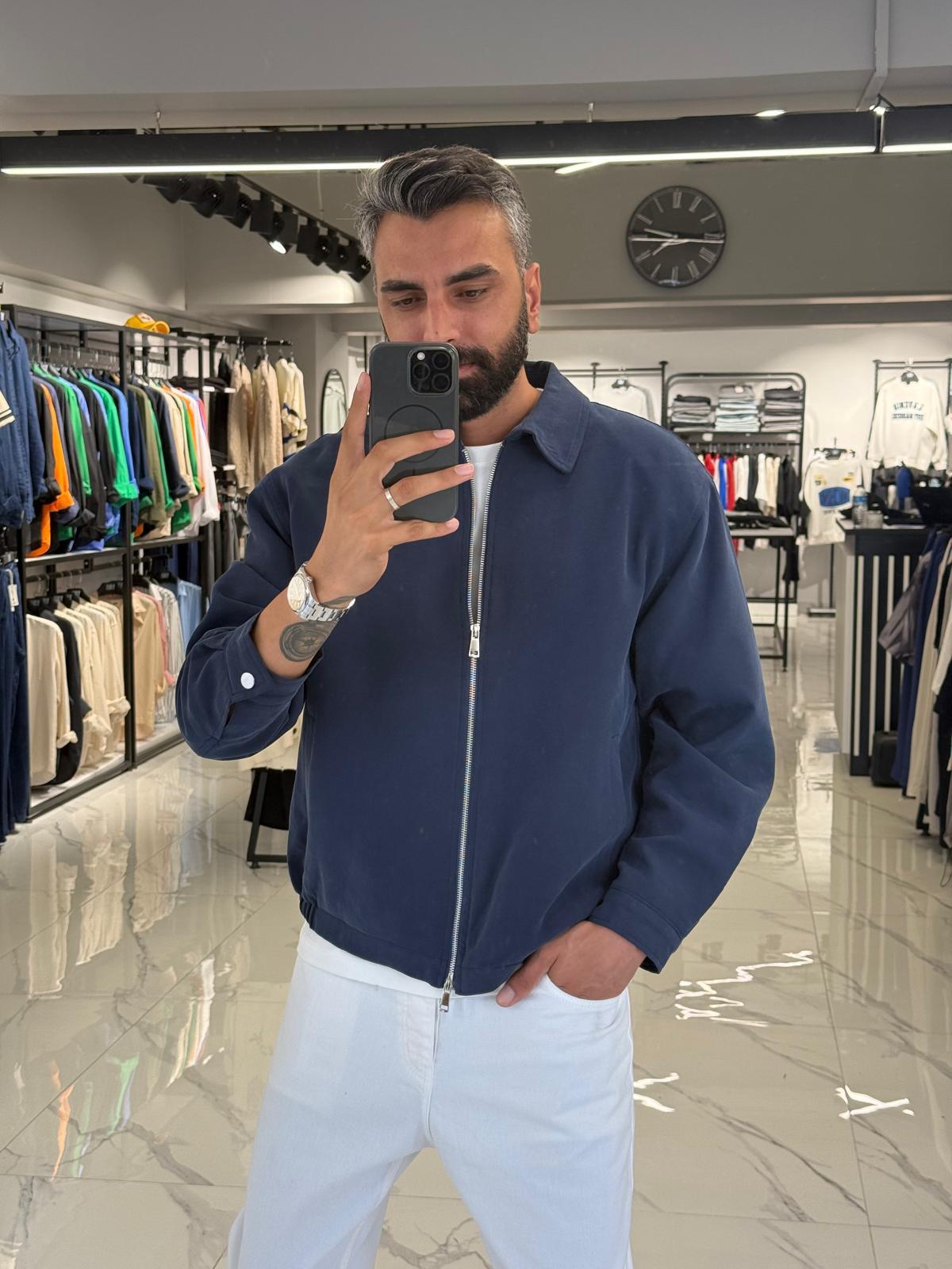 ZR Basic Ceket Lacivert