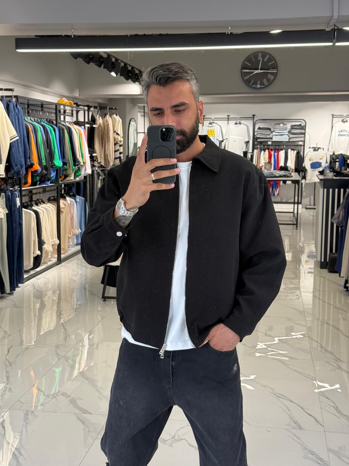 ZR Basic Ceket Siyah