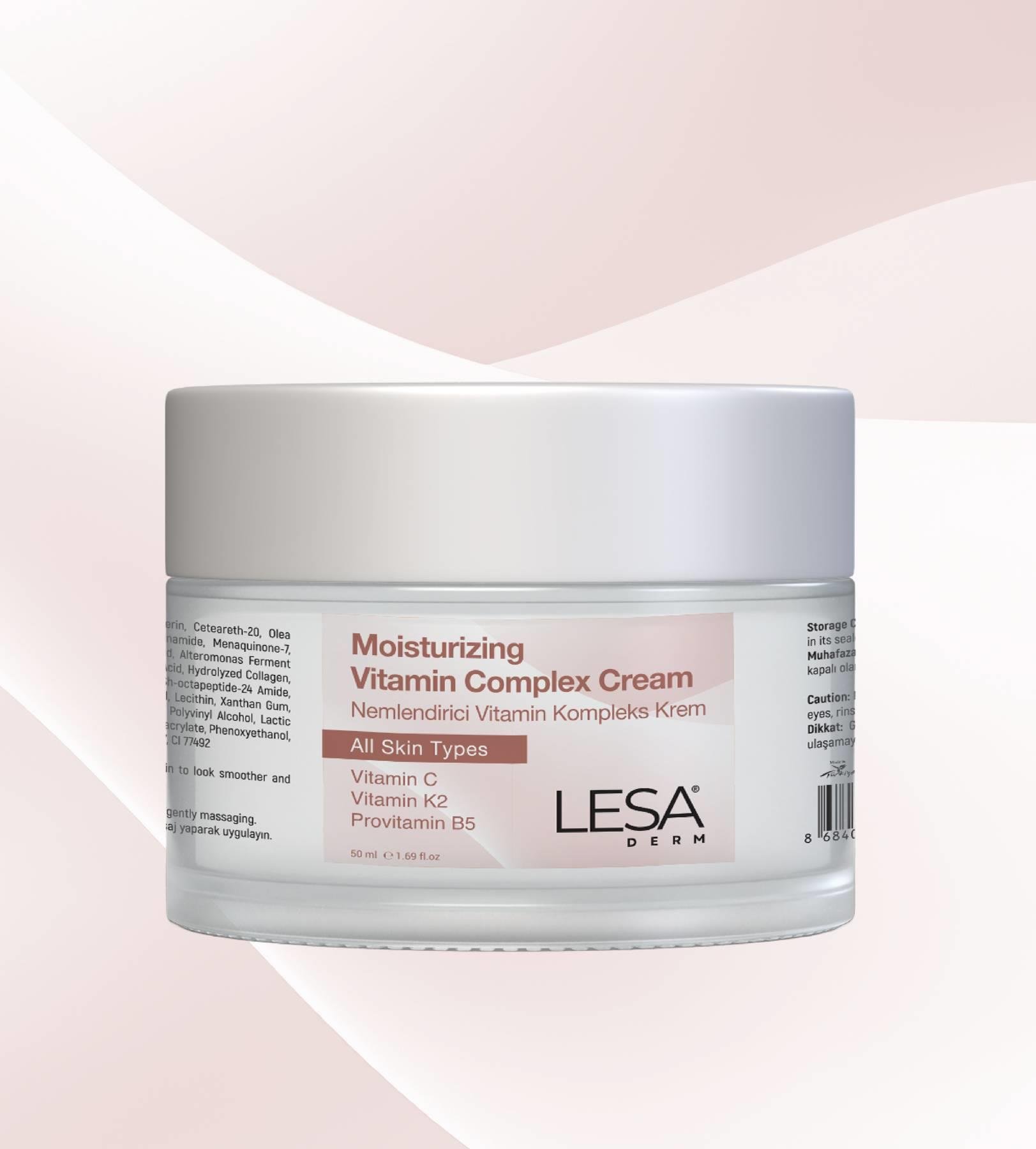 Lesaderm  Nemlendirici Vitamin Komplex Krem