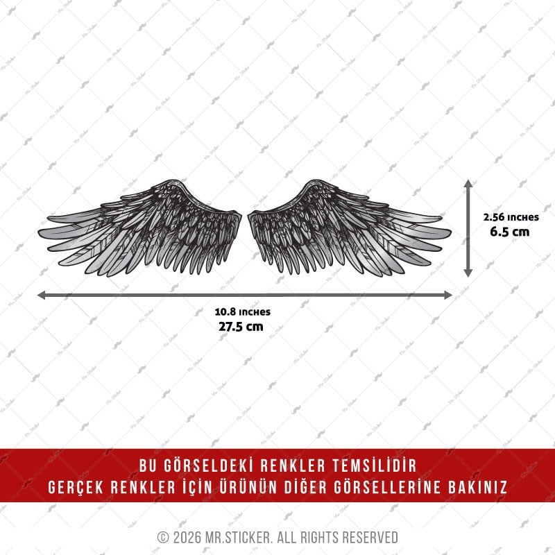 CHR10 Krom Seri Kanatlar