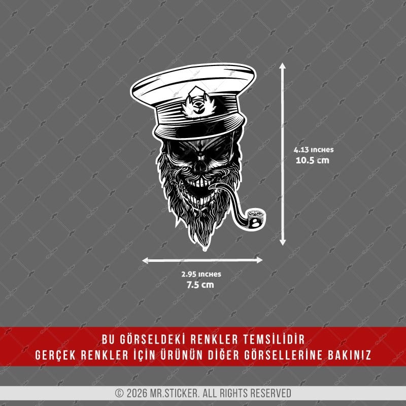 CHR29 Krom Seri Kaptan Kurukafa Etiketi