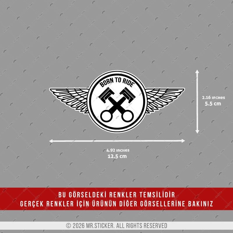 CSFT29 Renk Değiştiren Seri Ride or Die Yazılı Etiket