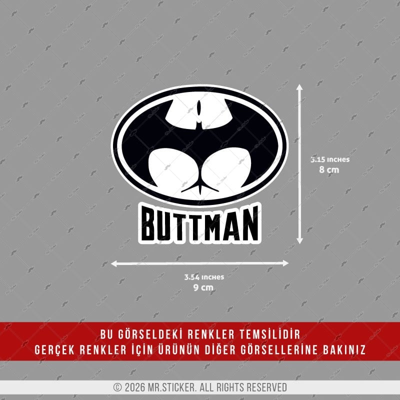 CSFT39 Renk Değiştiren Seri Buttman Etiketi