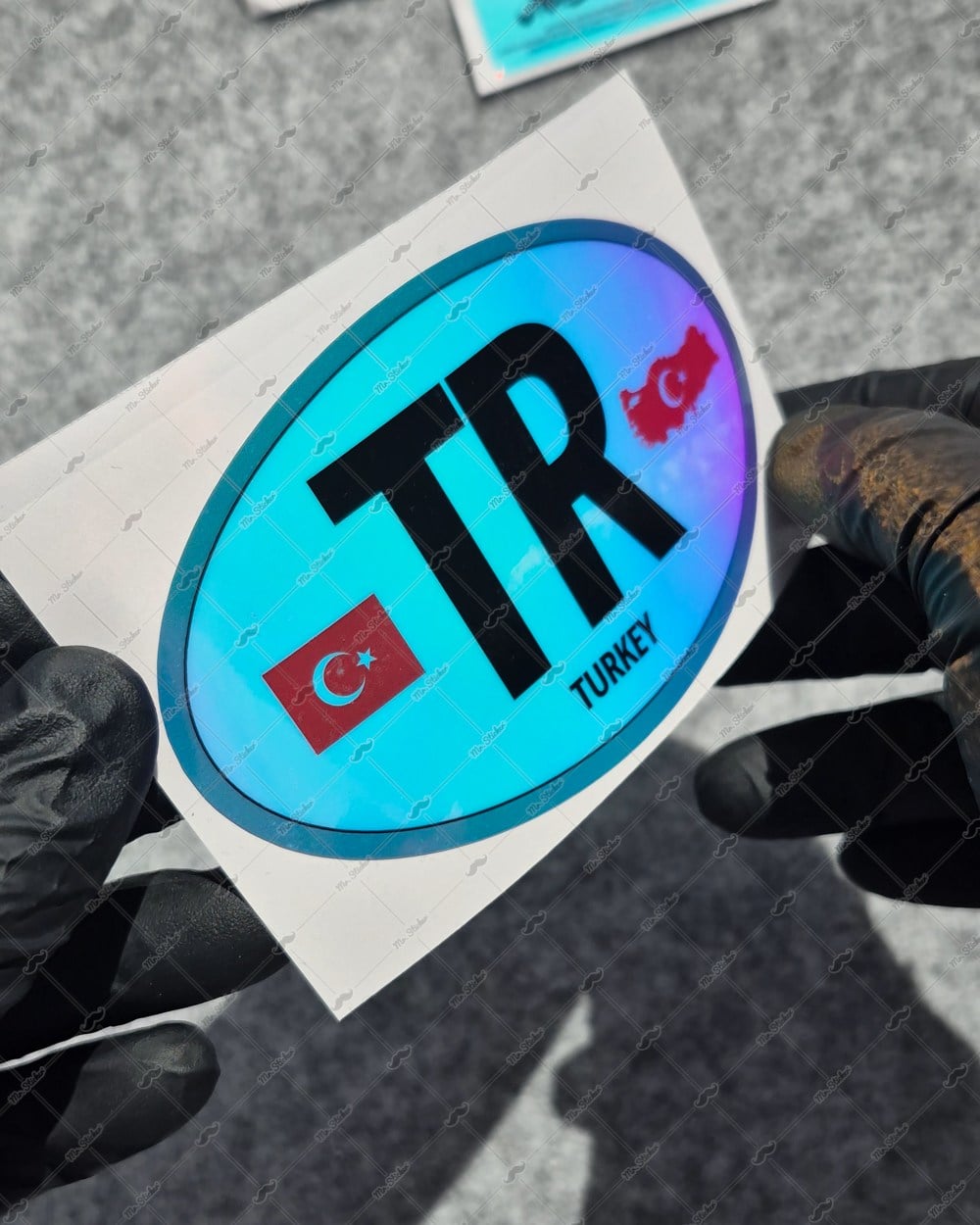 CSFT4 Renk Değiştiren Seri Turkiye (TR) Ulke Etiketi