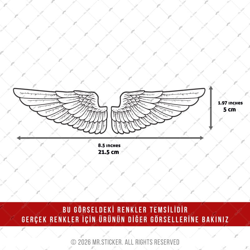 CSFT48 Renk Değiştiren Seri Kanat Etiketi