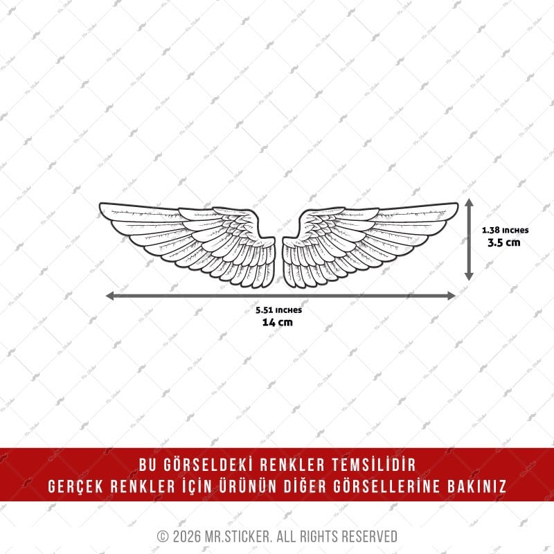 CSFT48 Renk Değiştiren Seri Kanat Etiketi
