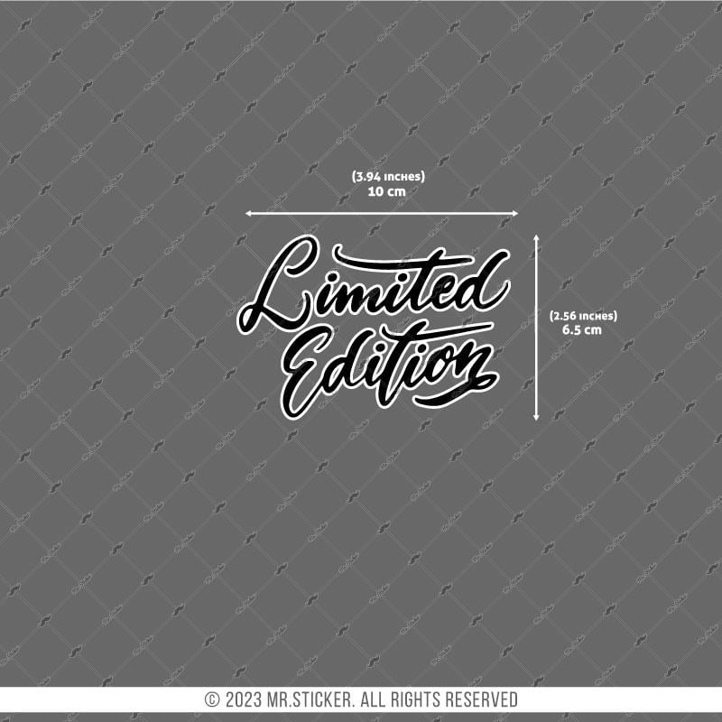 RFHLM114 Limited Edition V2 Etiketi