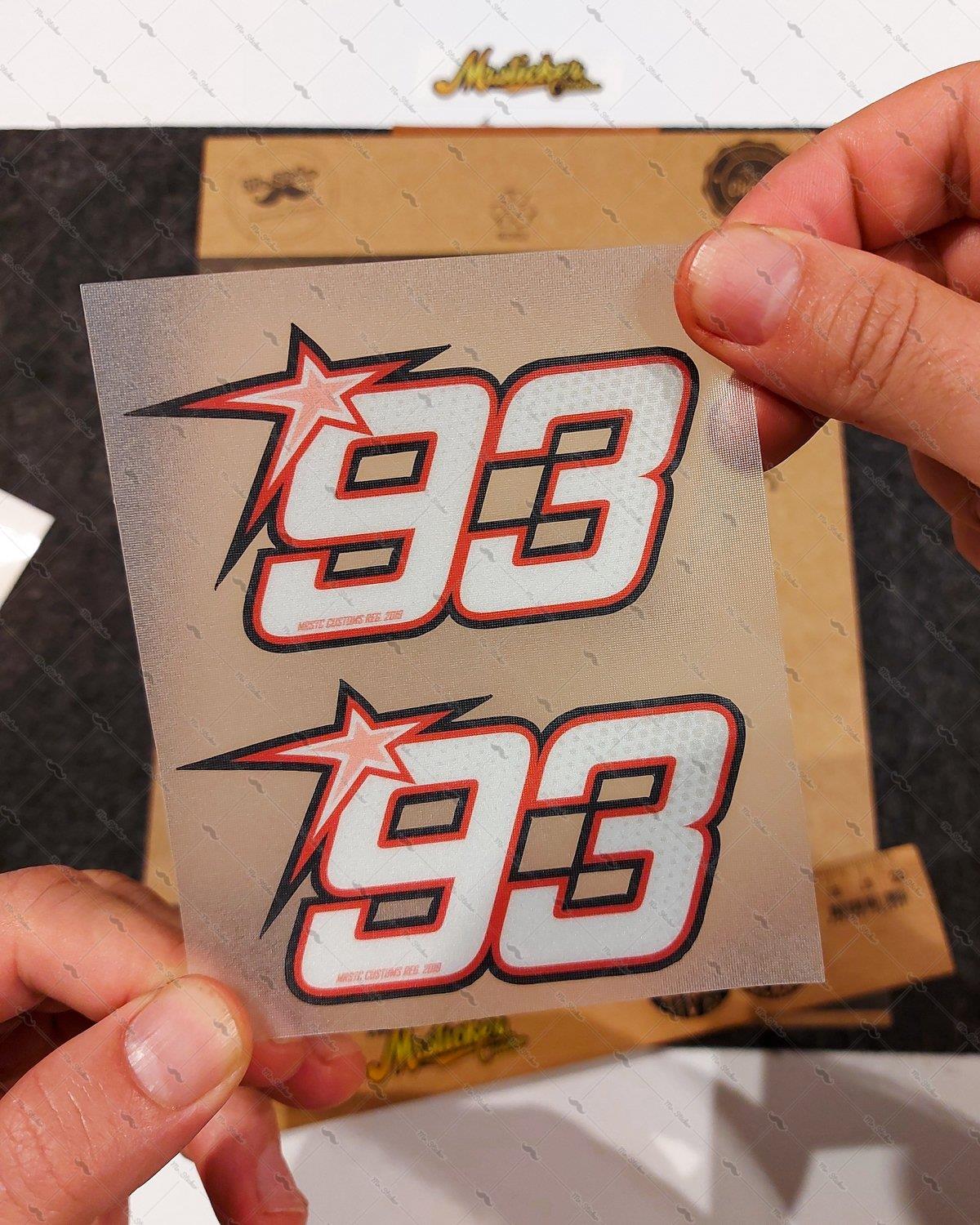 RFHLMBDL2 Reflektif 93 Numara Seti