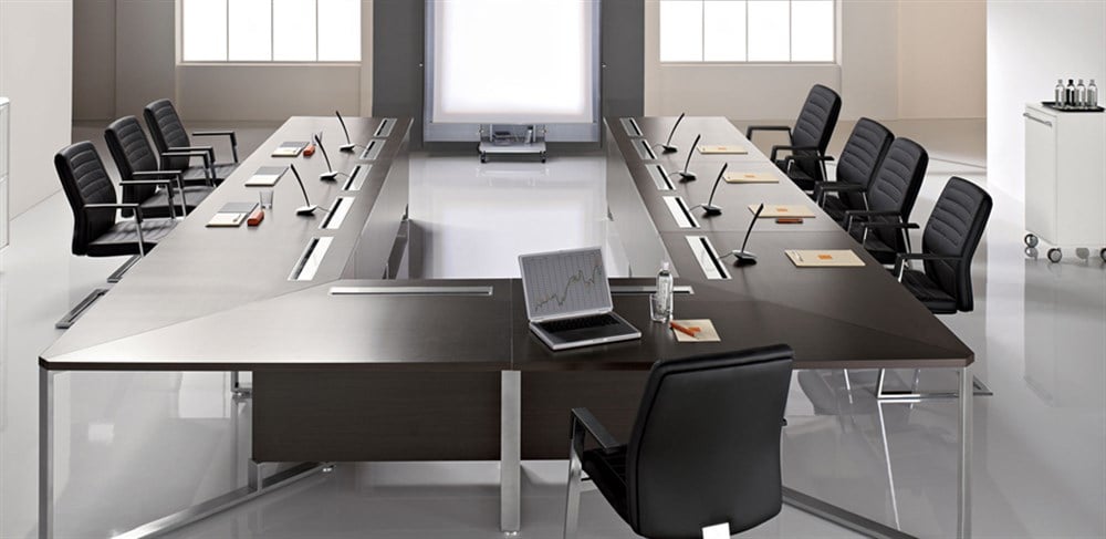 Gloss U Meeting Table
