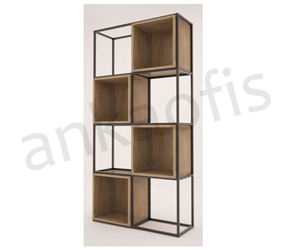 K012 Metal Kitaplık