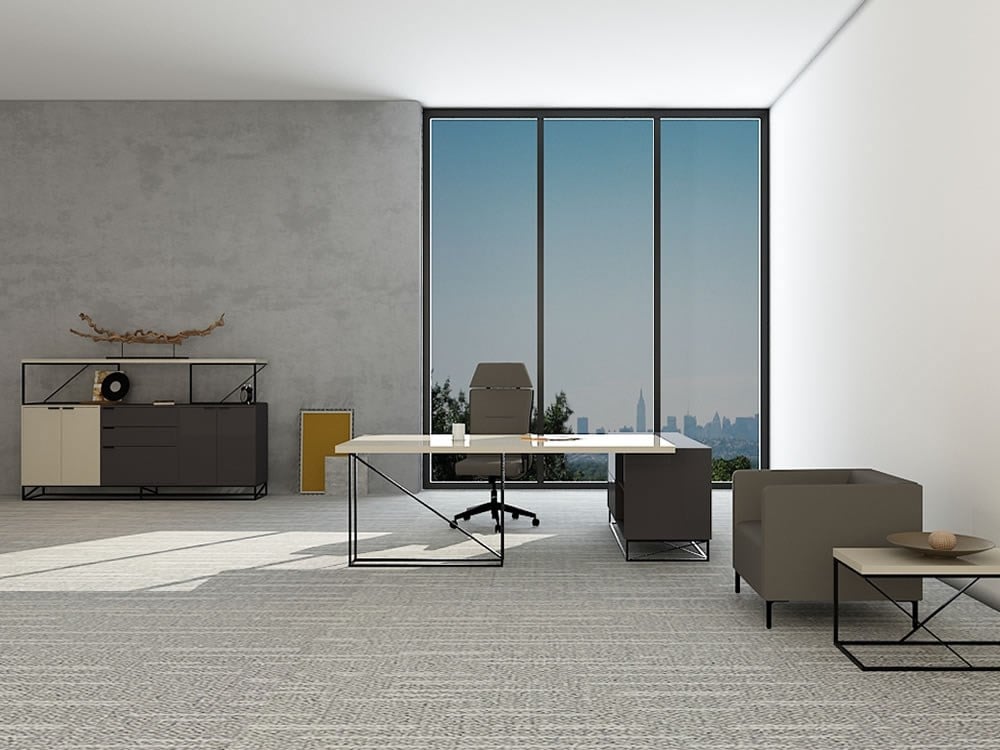 Slim Ofis Yönetici Masa Takımı