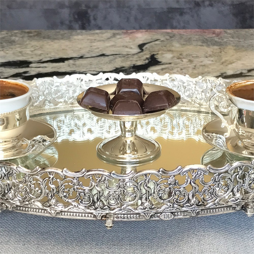 Ayaklı Lokumluk Makaronluk Cupcake Servisi