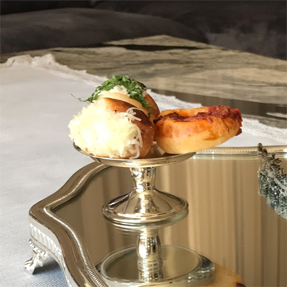 Ayaklı Lokumluk Makaronluk Cupcake Servisi