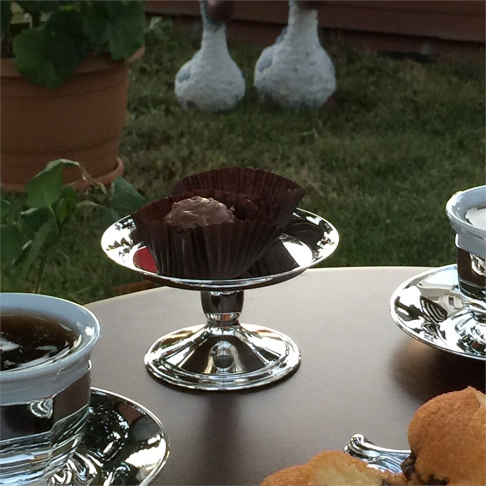 Ayaklı Lokumluk Makaronluk Cupcake Servisi