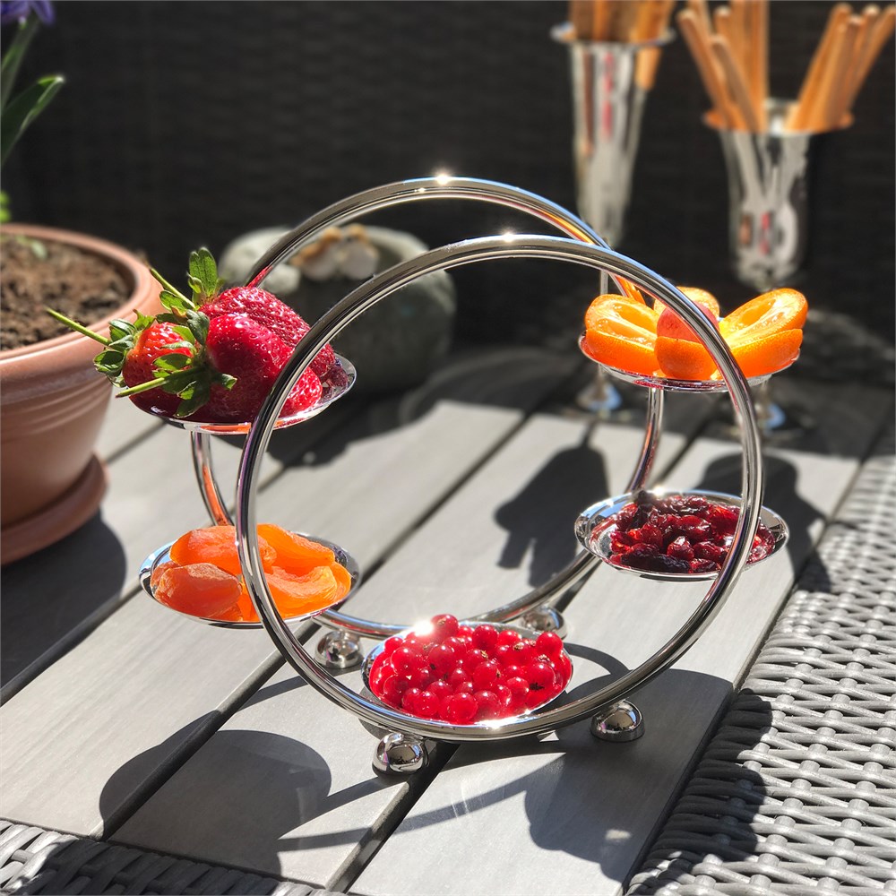 Beşli Makaronluk Cupcake Servisi