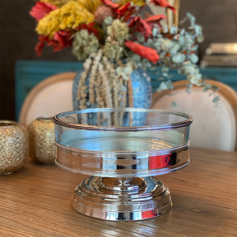 BUCONCEPTDüz Kenar Yüksek Sıvama Ayaklı Salatalık Servis