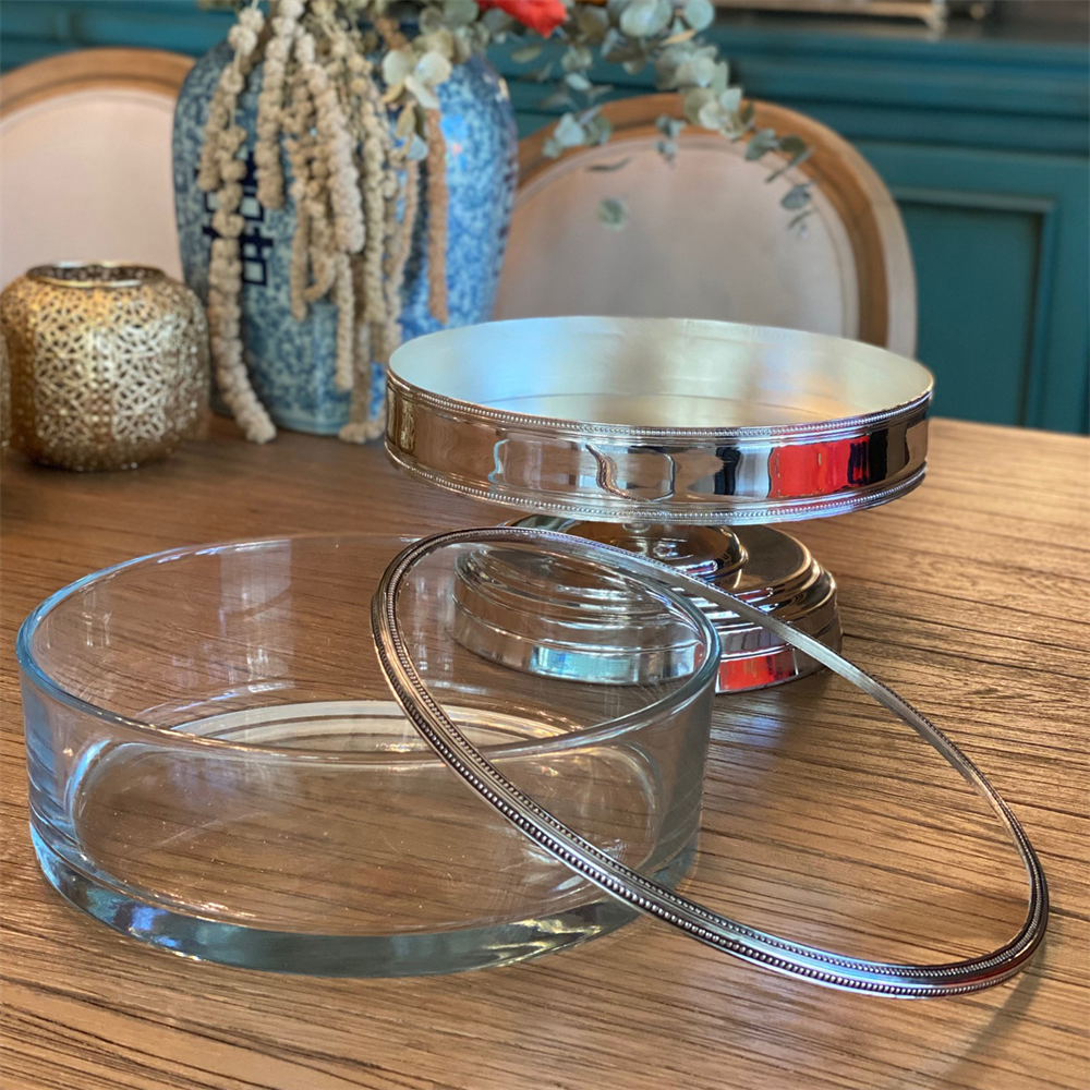 BUCONCEPTDüz Kenar Yüksek Sıvama Ayaklı Salatalık Servis