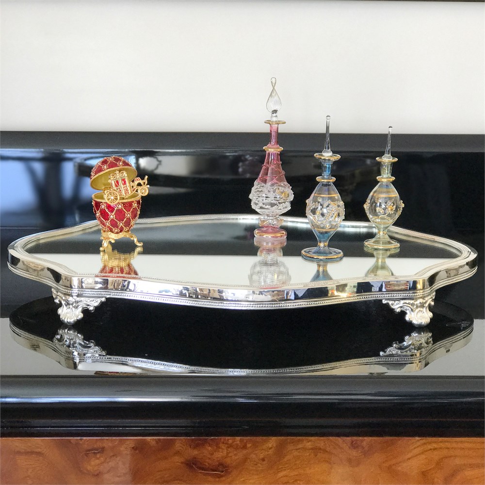 Derya Kenar Kesik Oval Orta Servis Jardinyeri