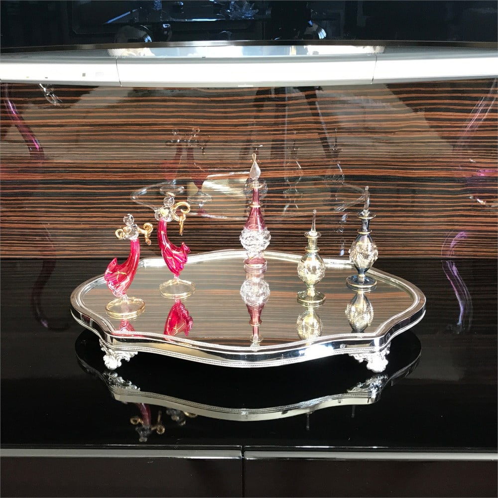 Derya Kenar Kesik Oval Orta Servis Jardinyeri