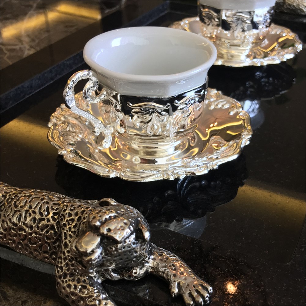 Desenli Kahve Fincanı