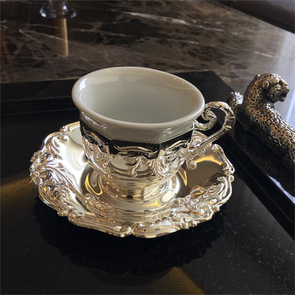 Desenli Kahve Fincanı