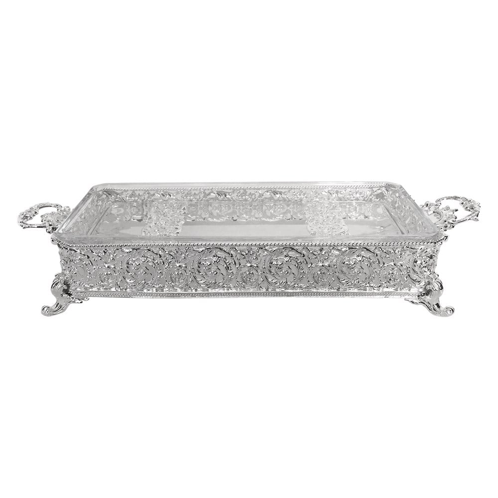 Dikdörtgen Camlı Nil Çerezlik Mezelik Servis