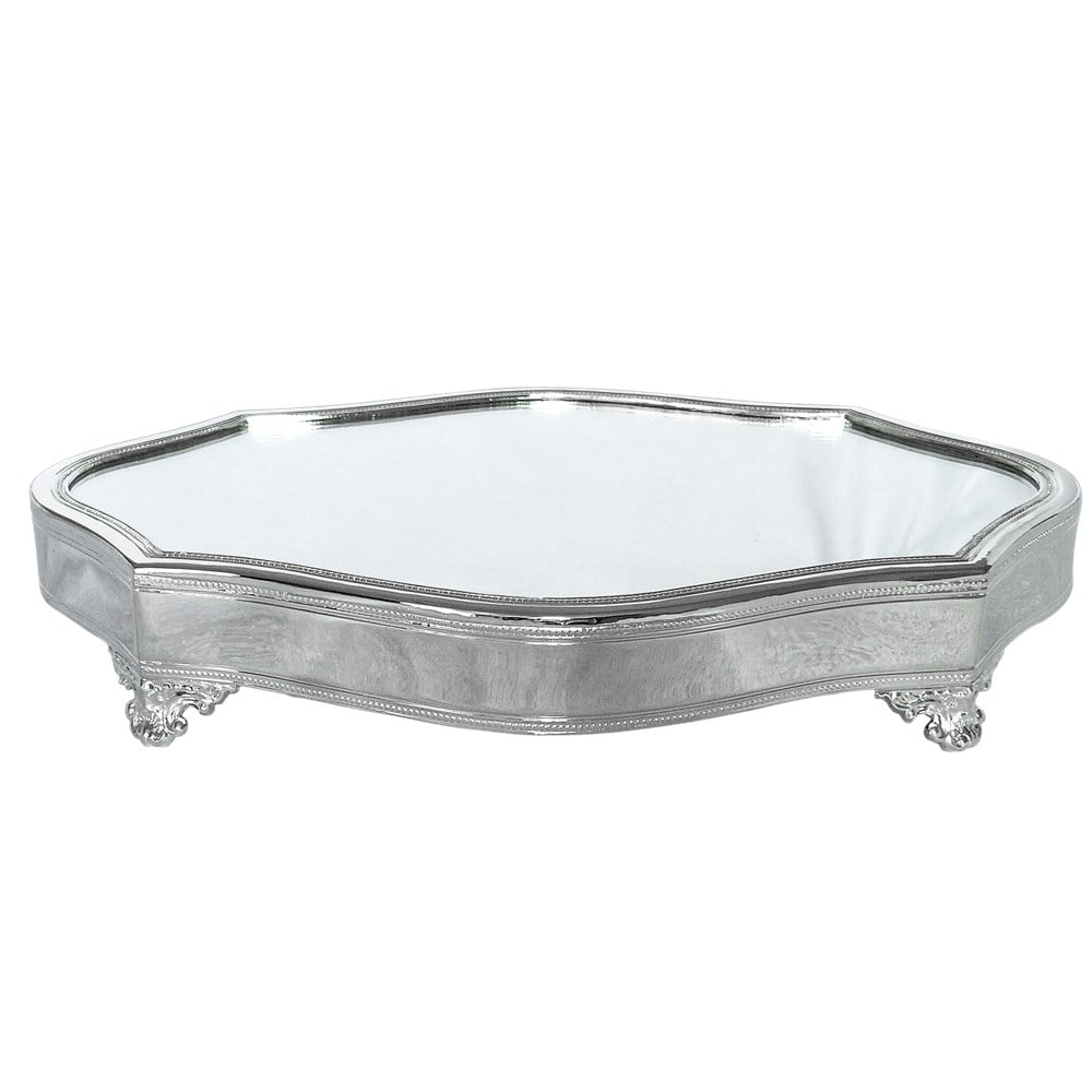 Düz Kenar Kesik Oval Orta Servis Jardinyeri