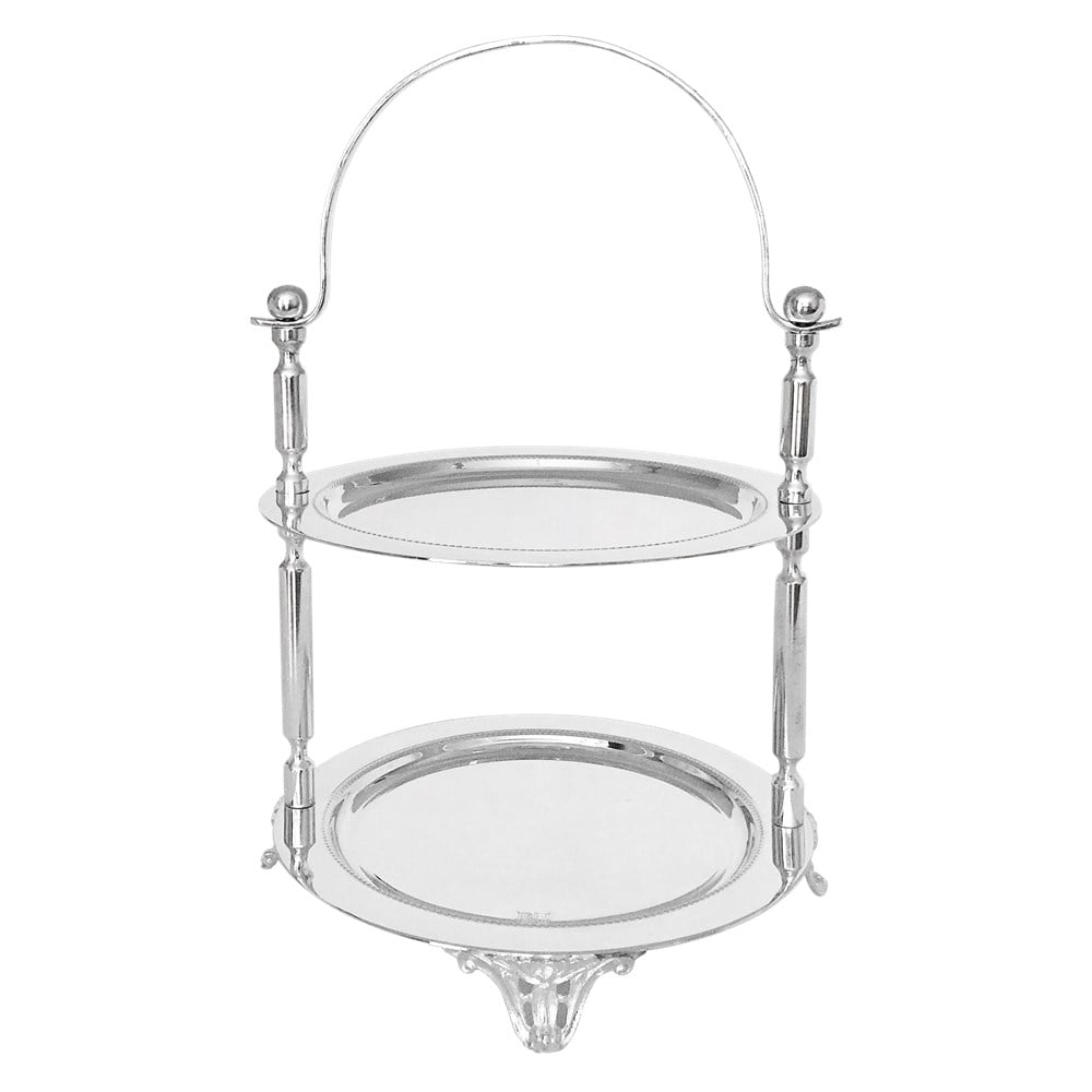 İki Katlı Yuvarlak Servis