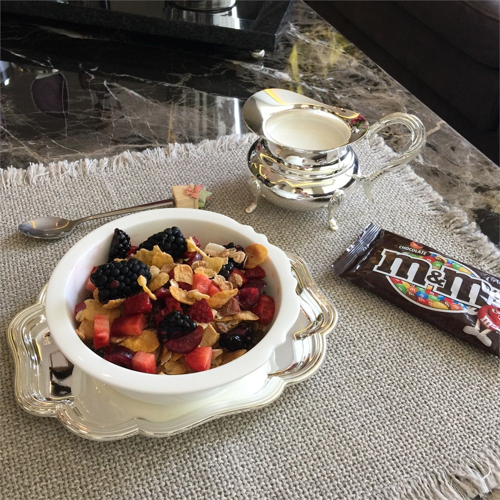 Köşeli Servis Tepsisi