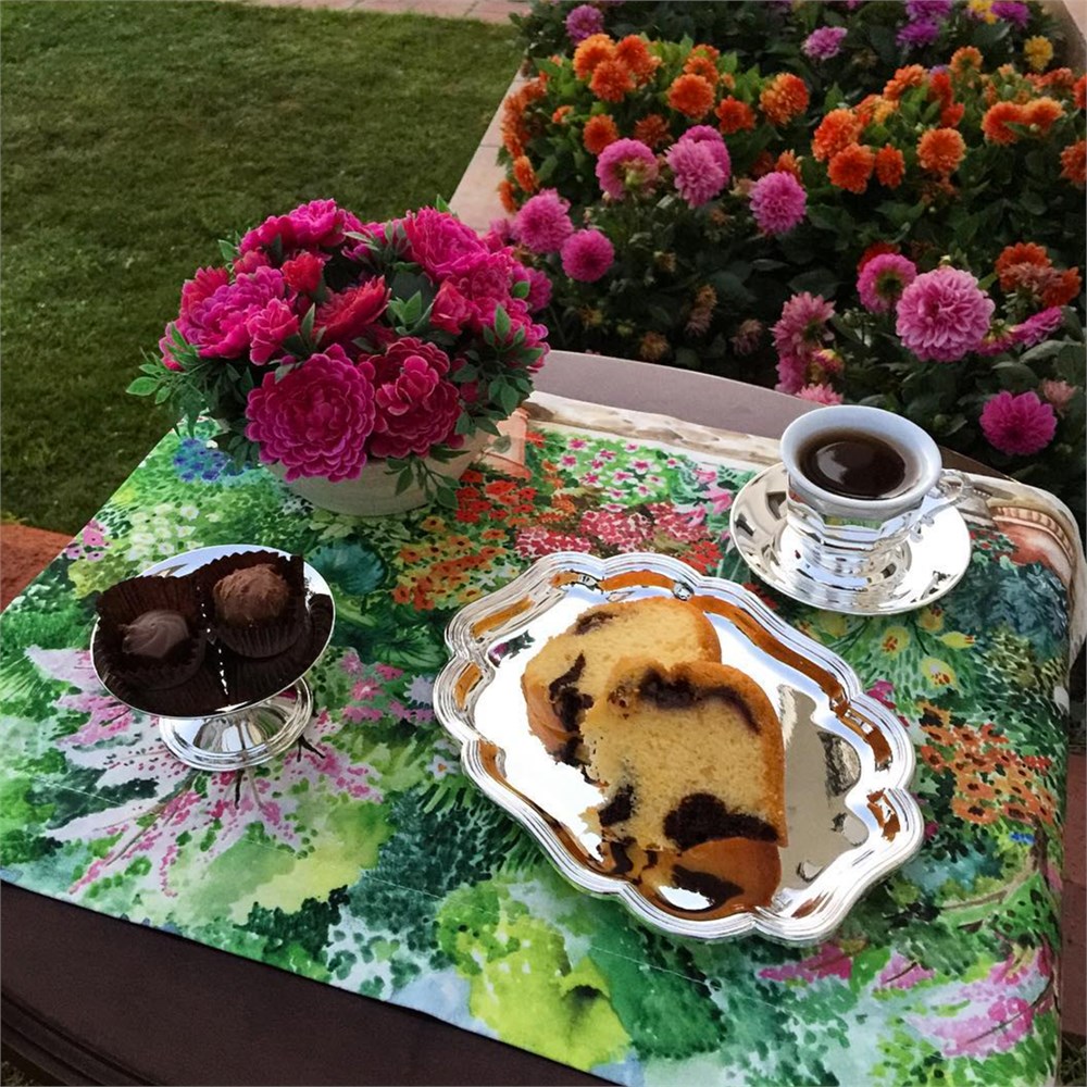 Köşeli Servis Tepsisi