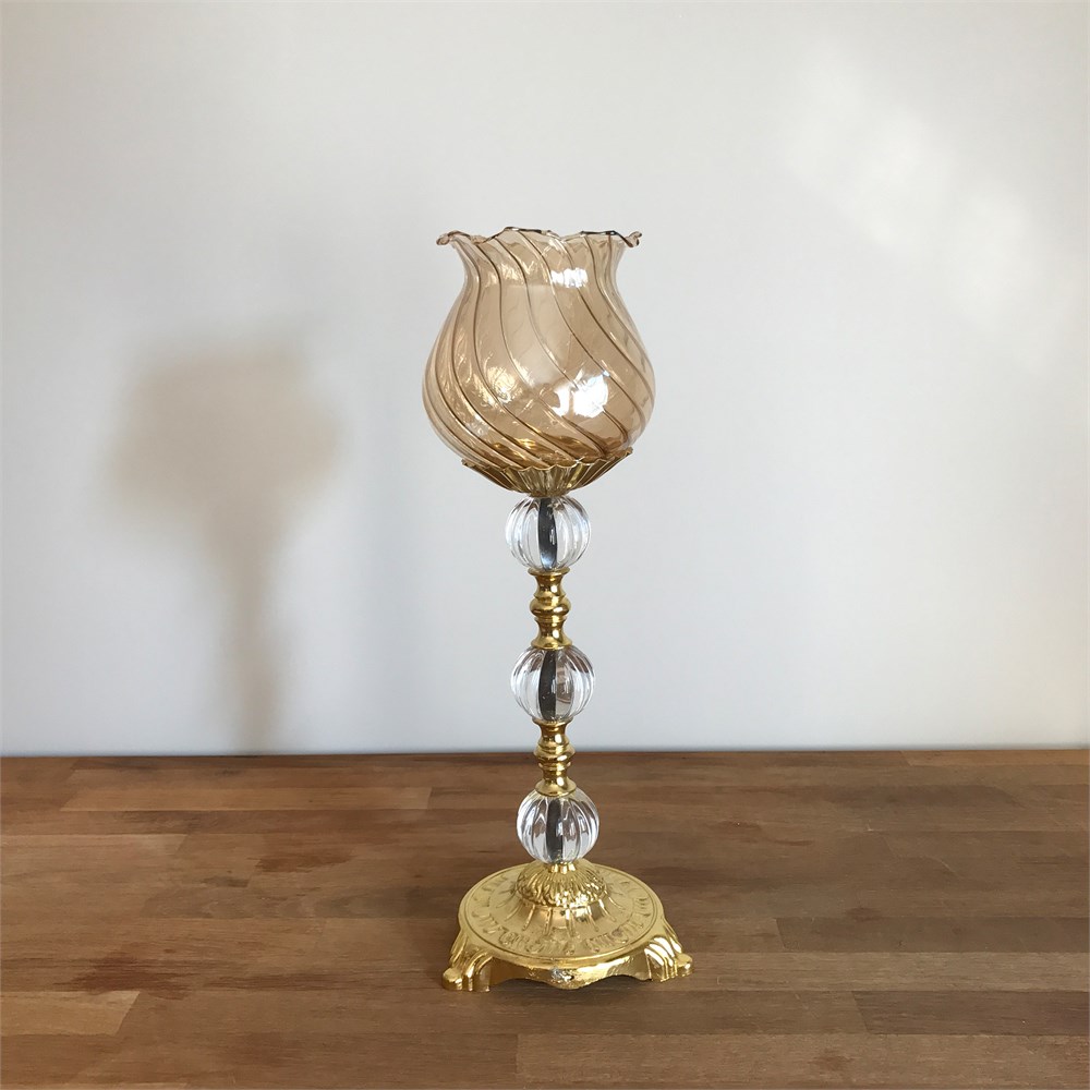 Kristal Gold Şamdan