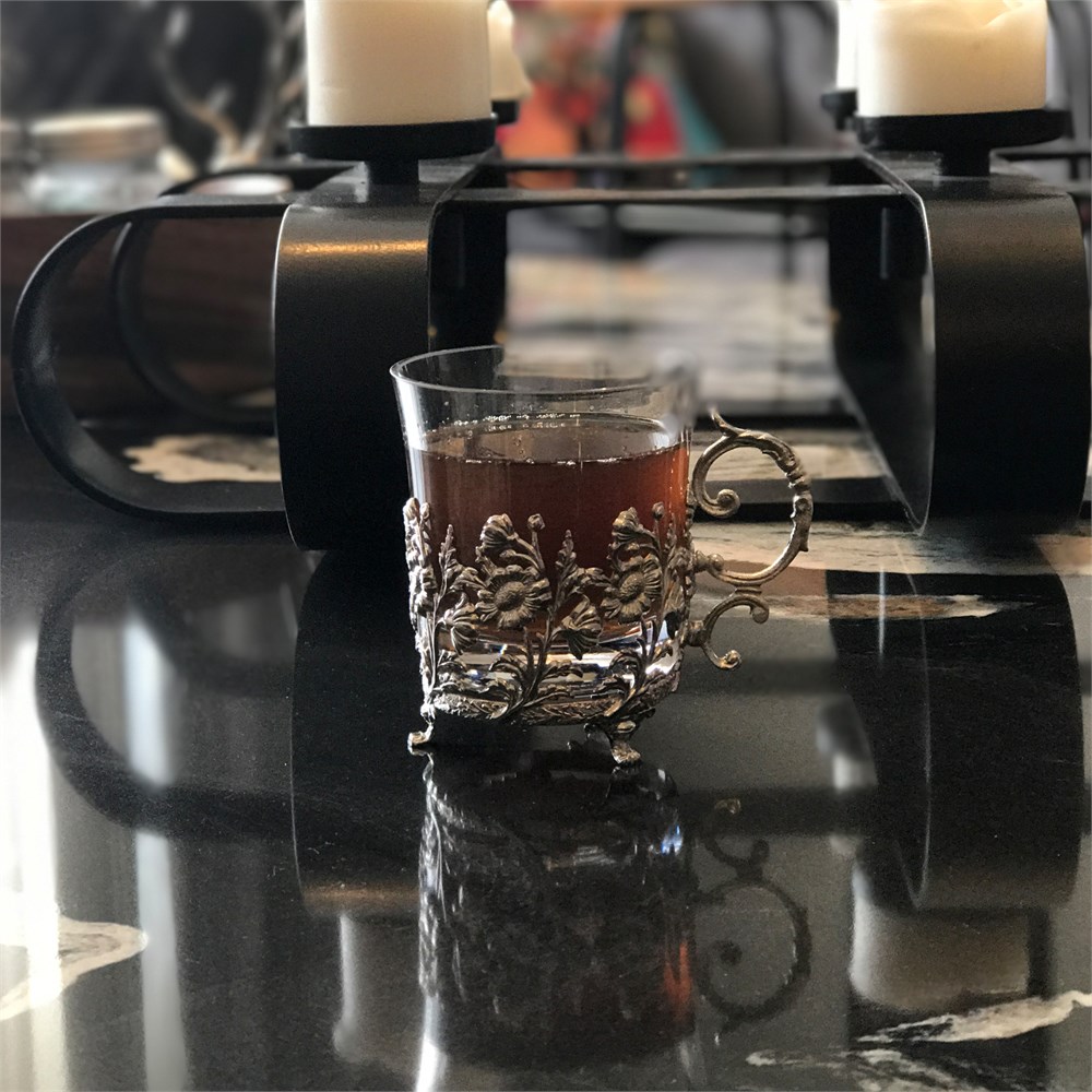 Papatyalı Nescafe Bardağı