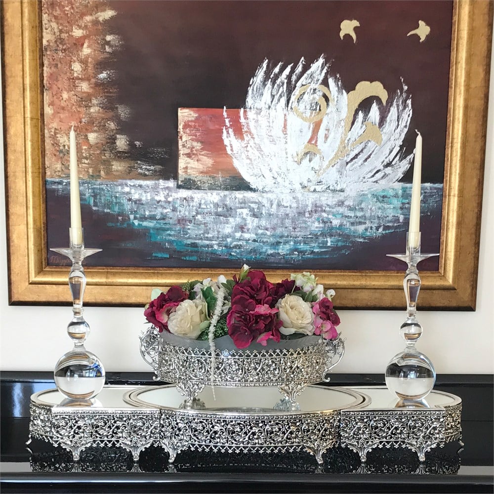 Sarmaşık Jardinyer Dörtlü Takım