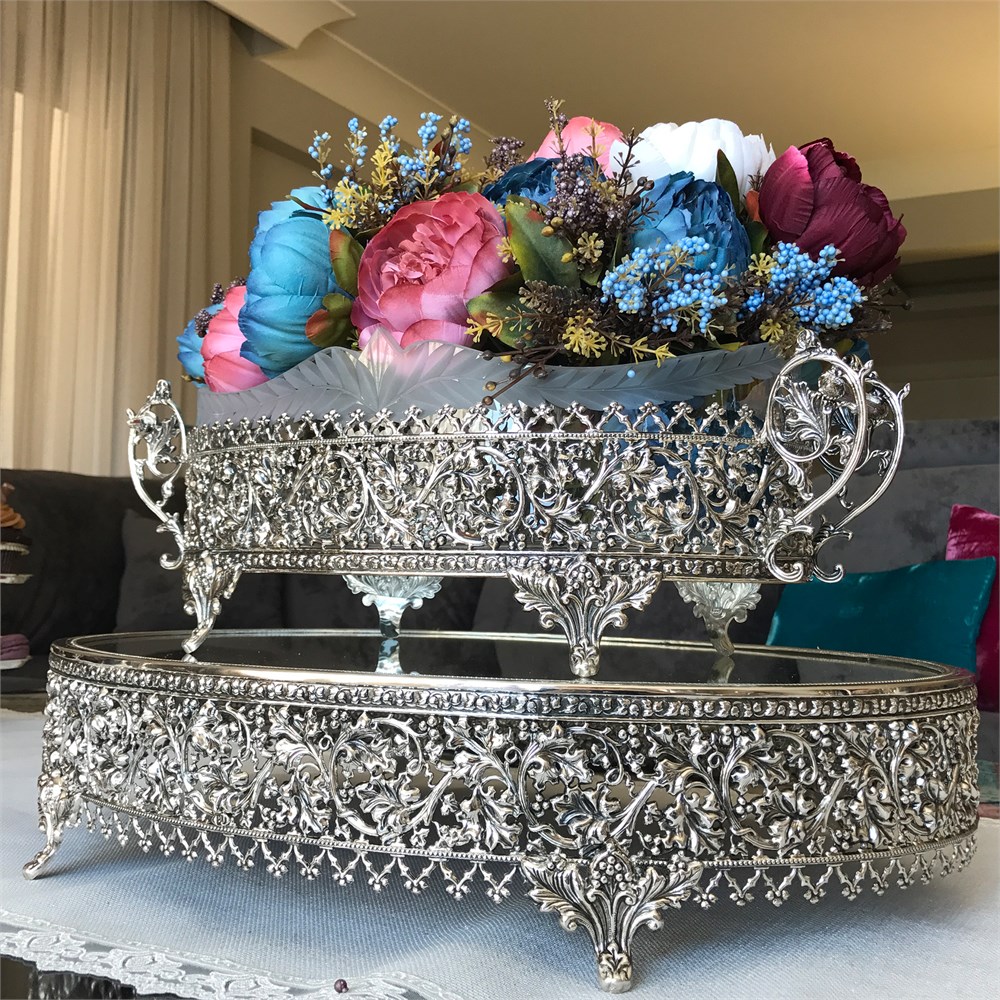 Sarmaşık Jardinyer İkili Takım