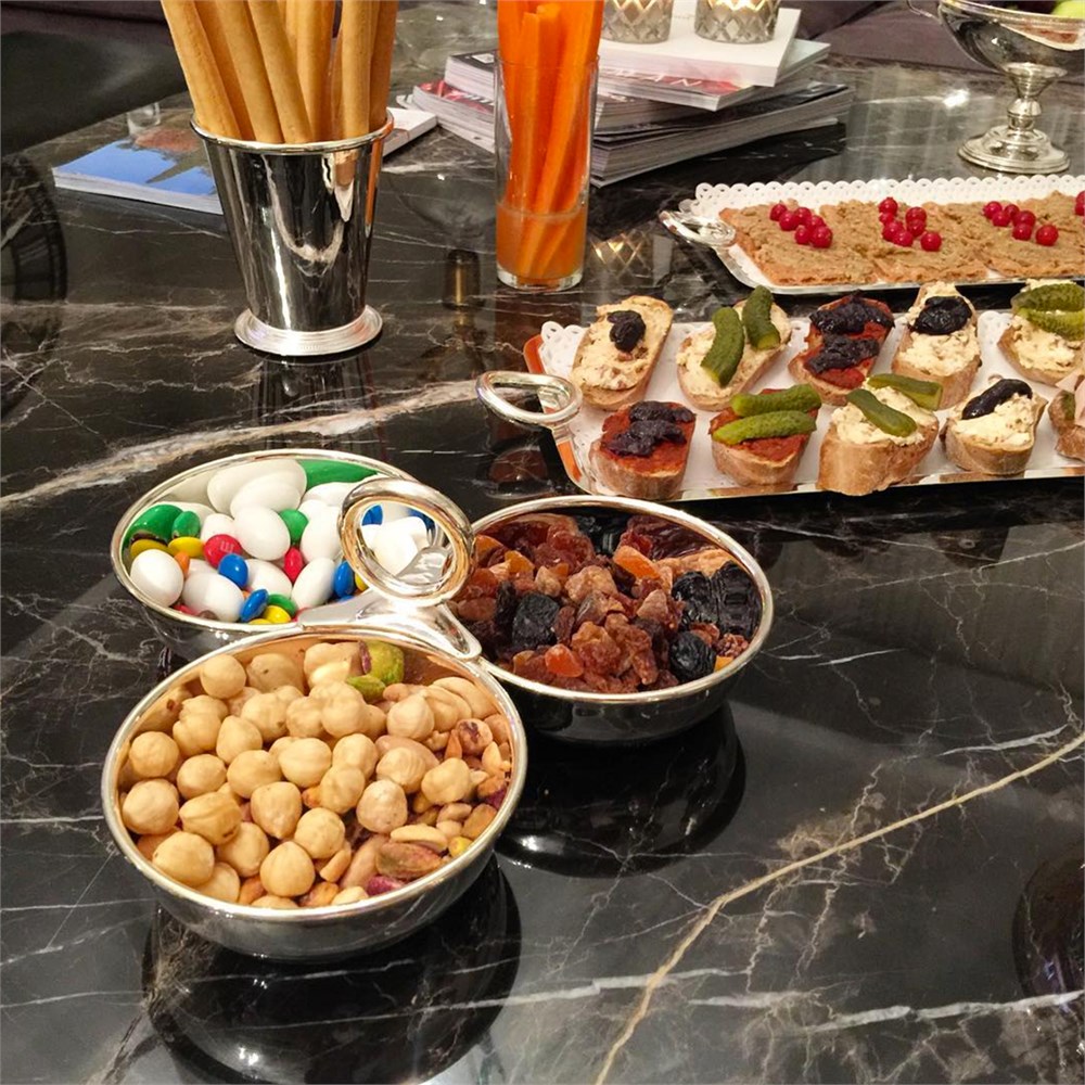 Üçlü Yuvarlak Kulplu Çerezlik Lokumluk