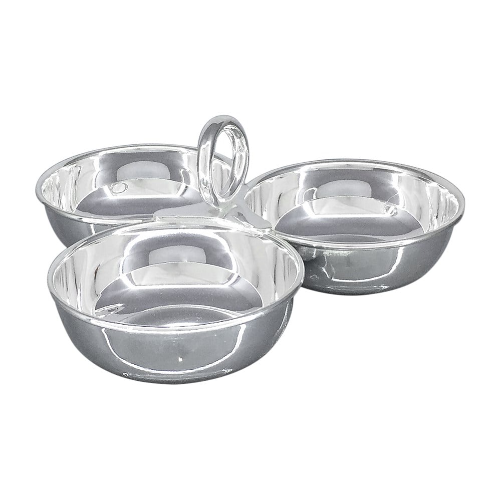 Üçlü Yuvarlak Kulplu Çerezlik Lokumluk