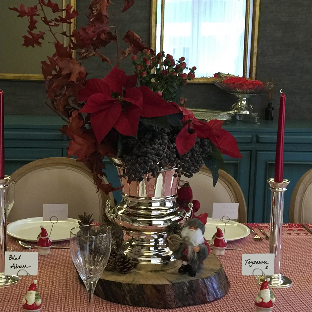 Vazo Şampanya Kovası Kulplu