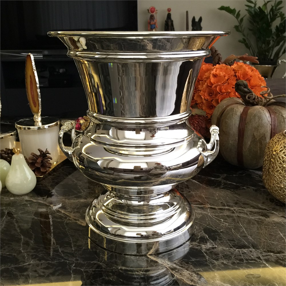 Vazo Şampanya Kovası Kulplu