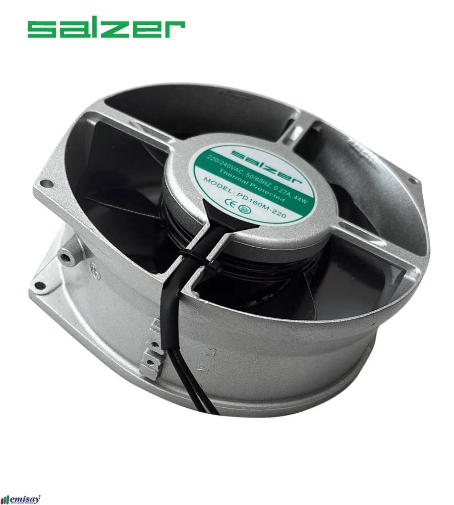 SALZER (172x150X55) FAN METAL KANATLI 220V