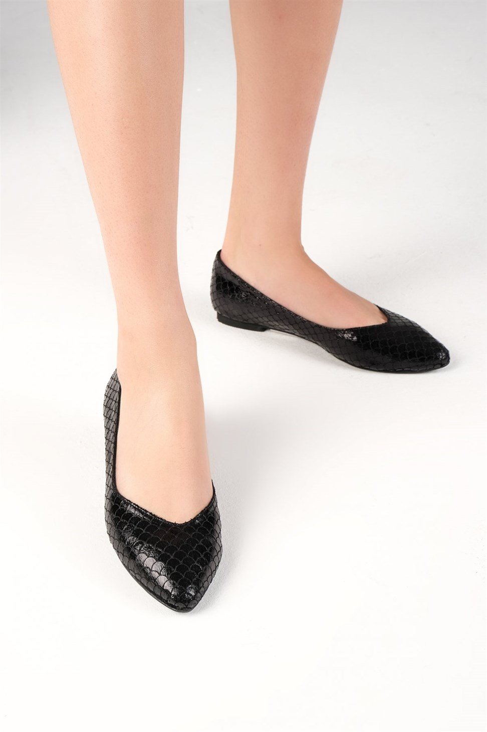 Kadın Babet & Loafer SİYAH BALIK