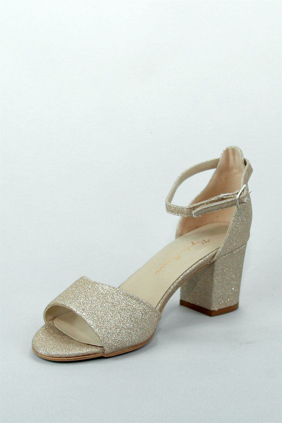 Kadın Bilekten Tokalı Açık Abiye Ayakkabı DORE SİM