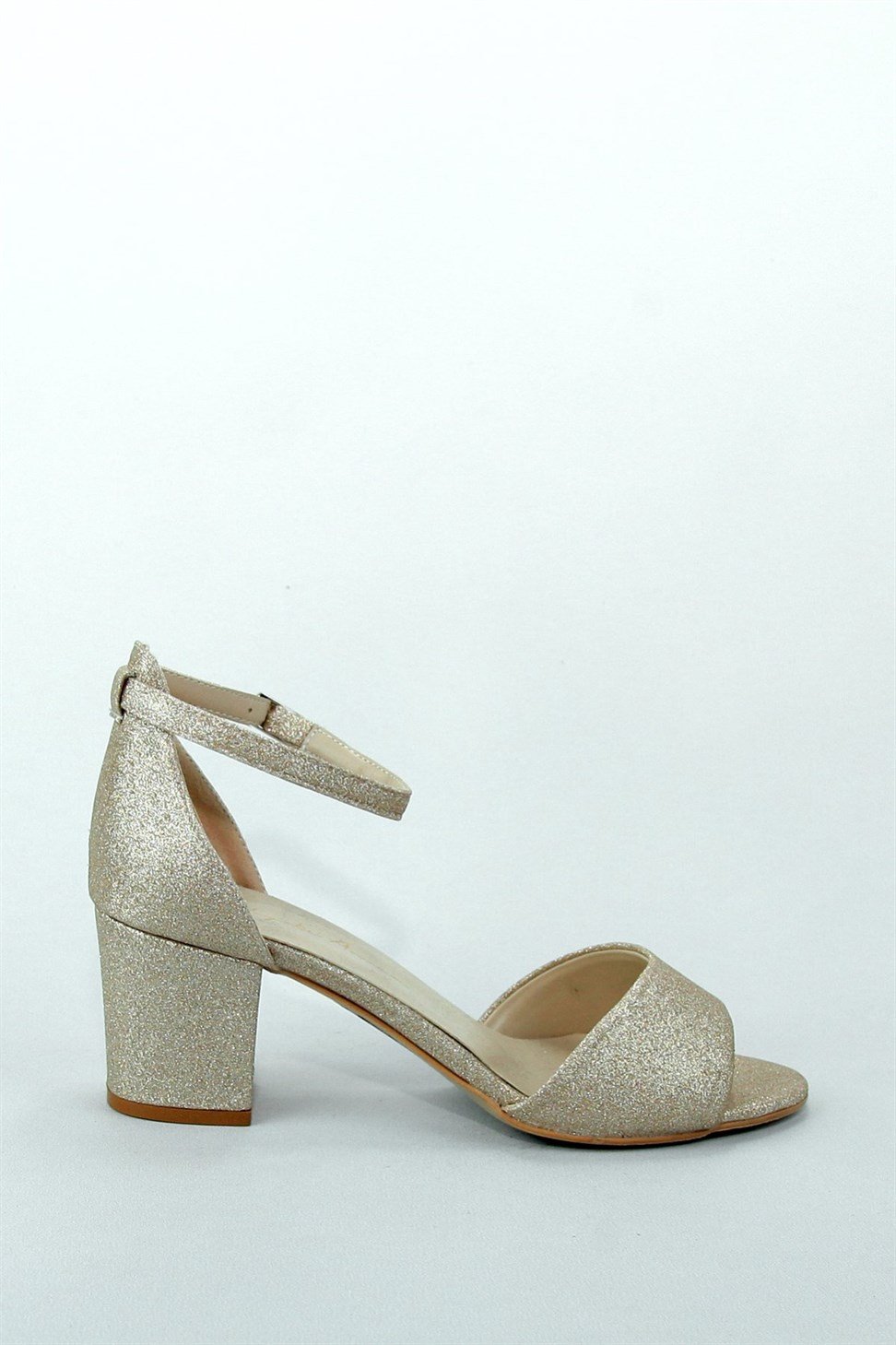 Kadın Bilekten Tokalı Açık Abiye Ayakkabı DORE SİM