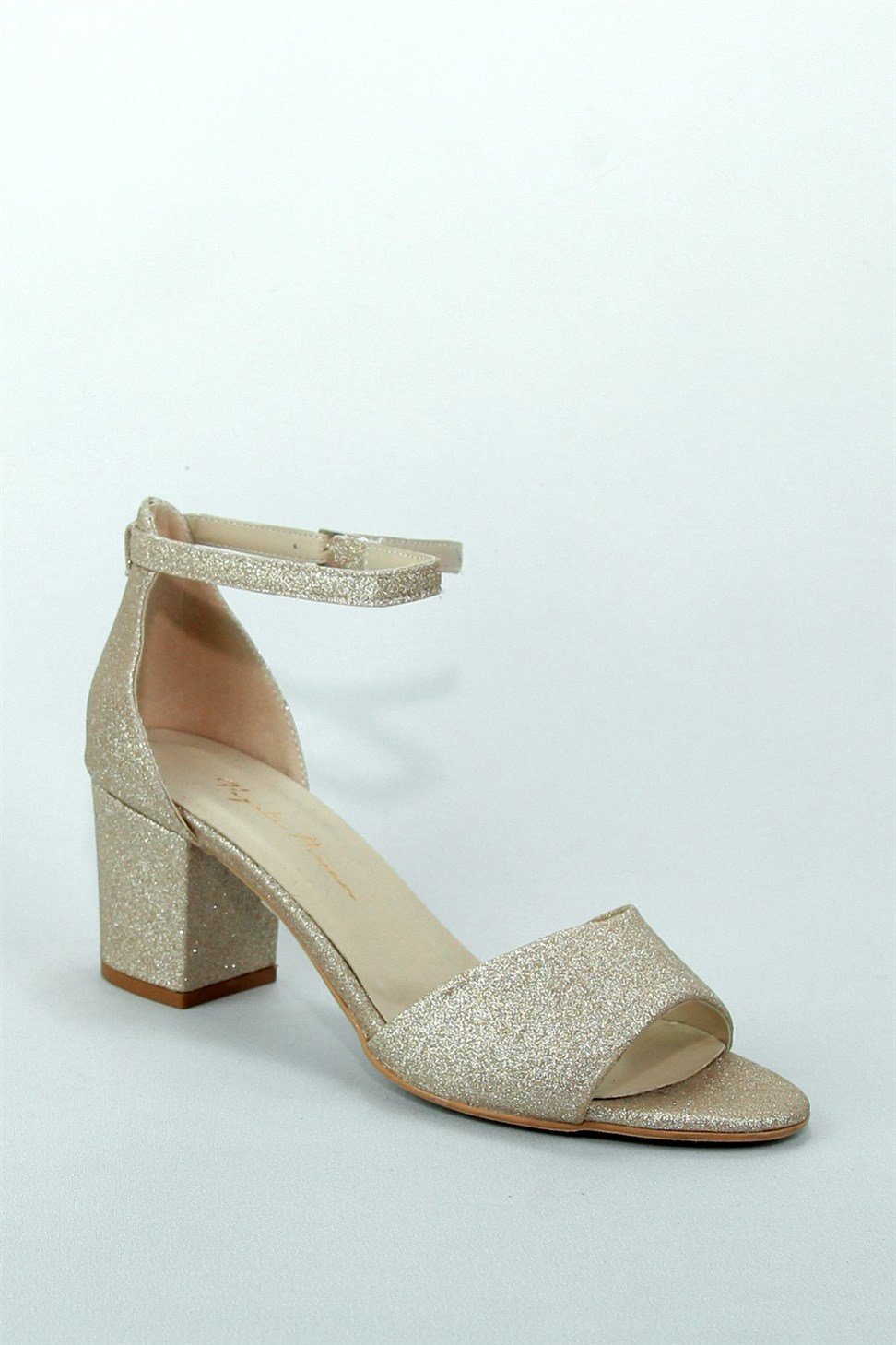 Kadın Bilekten Tokalı Açık Abiye Ayakkabı DORE SİM