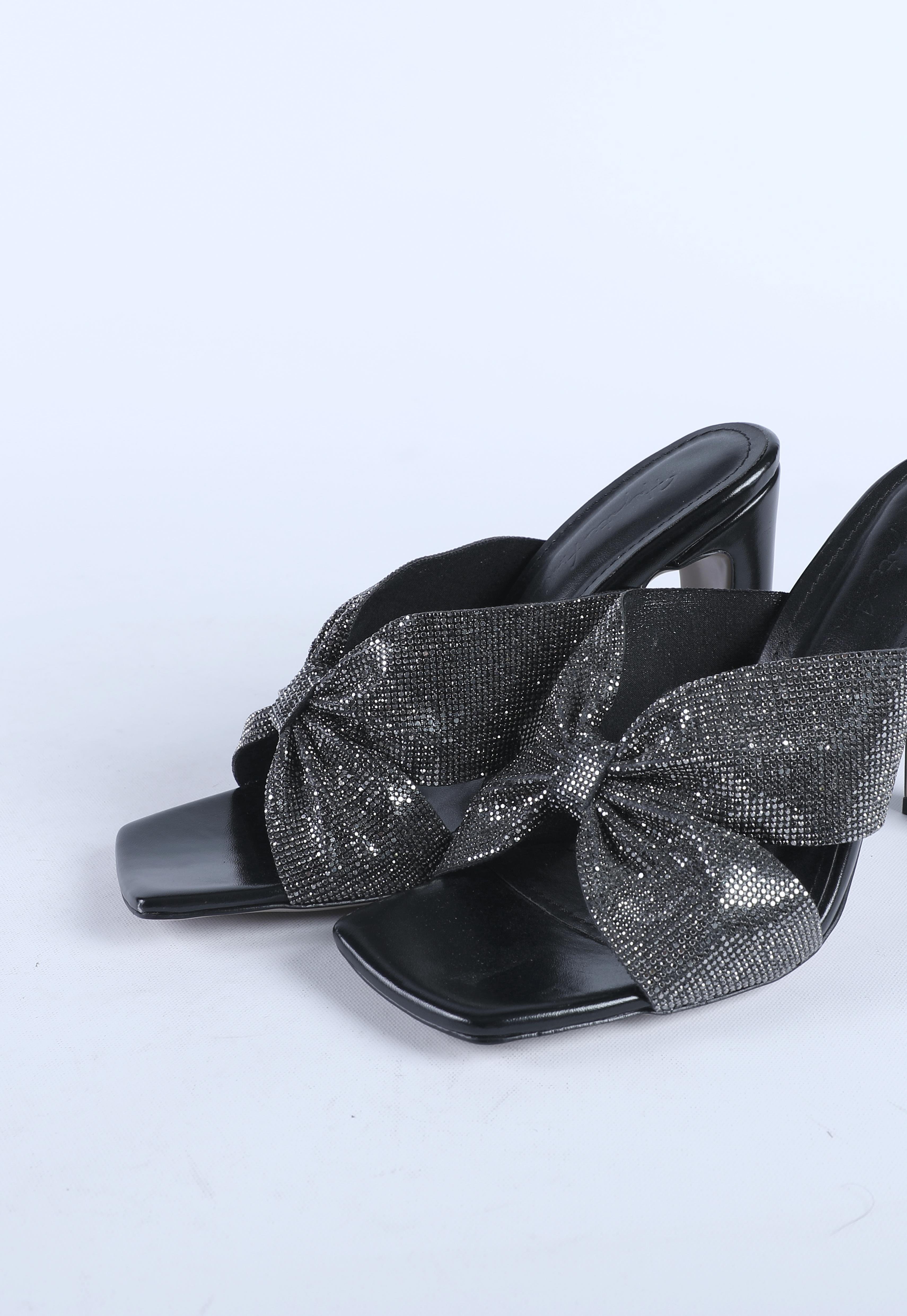 Kadın Taş Detaylı Abiye Ayakkabı Siyah