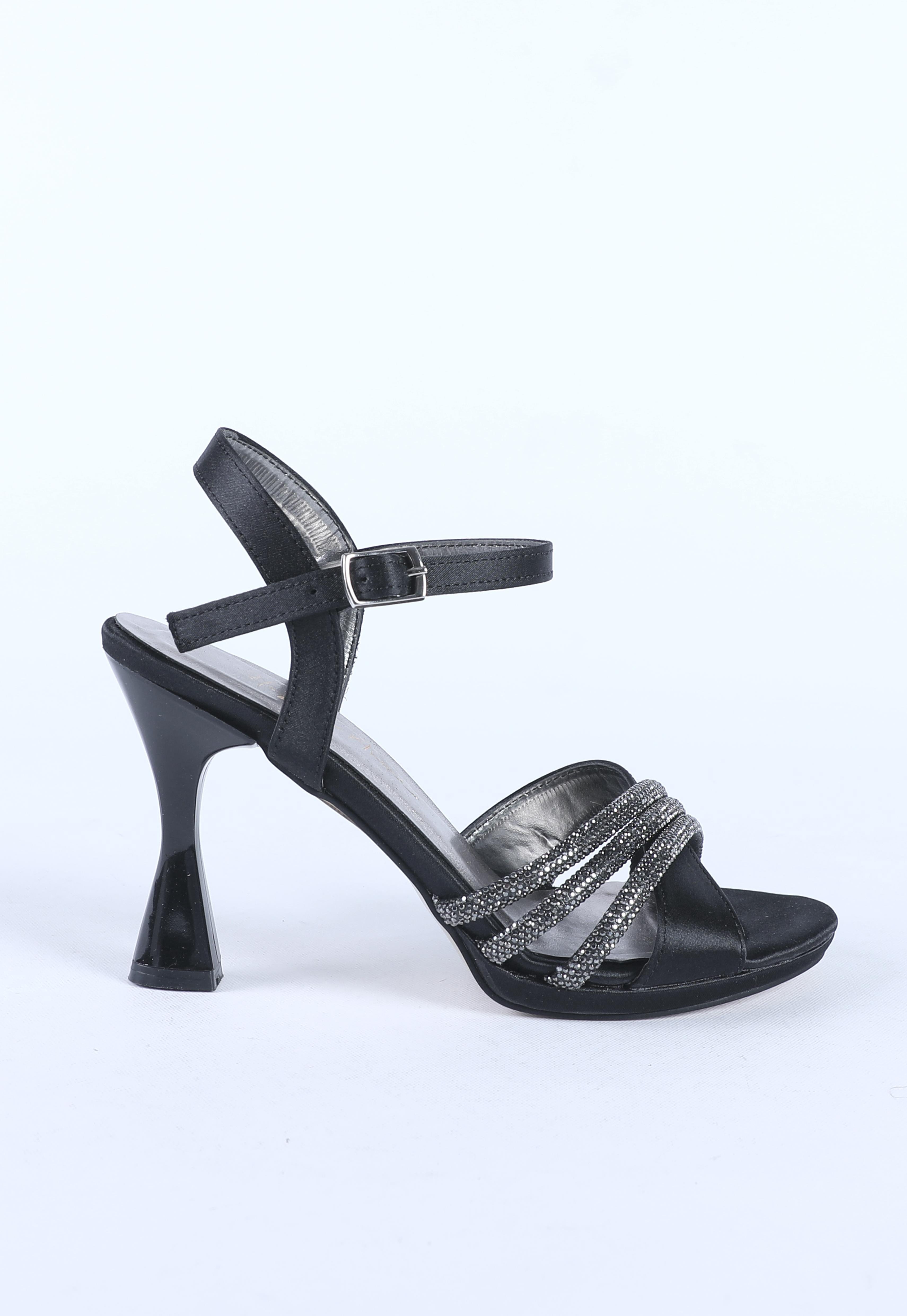 Kadın Taş Detaylı Abiye Ayakkabı Siyah