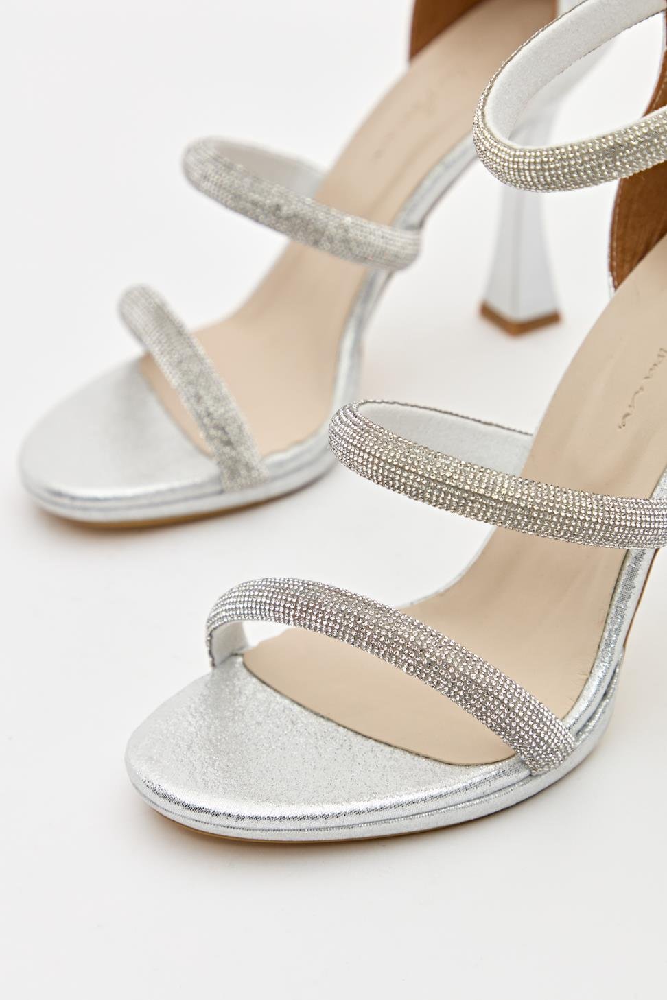 Kadın Üç Bant Abiye Ayakkabı LAME