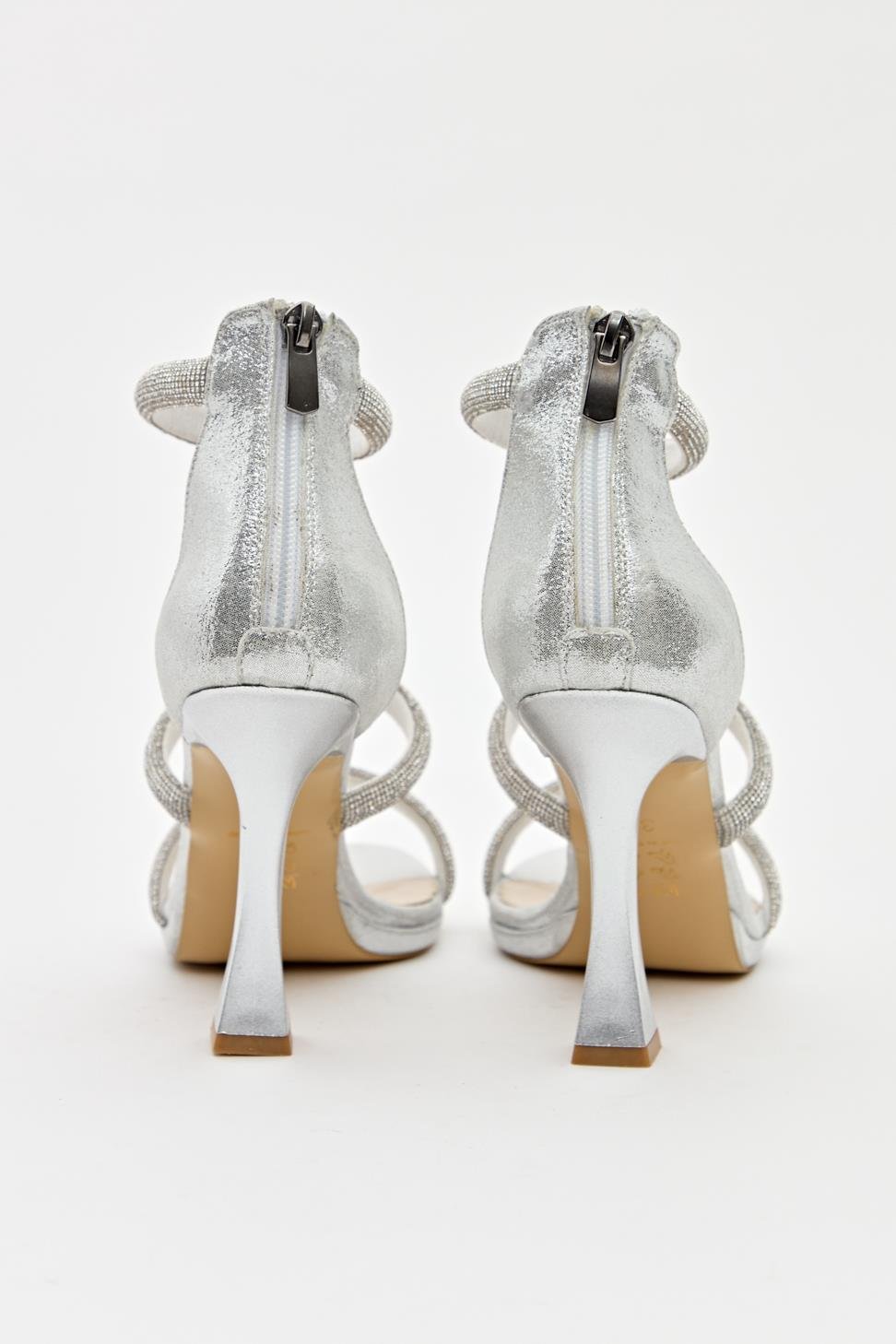 Kadın Üç Bant Abiye Ayakkabı LAME