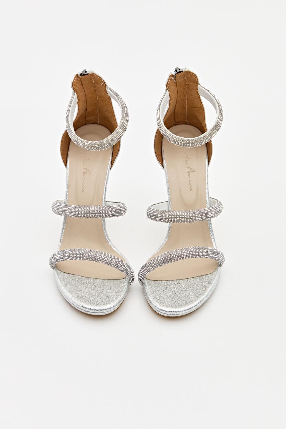 Kadın Üç Bant Abiye Ayakkabı LAME